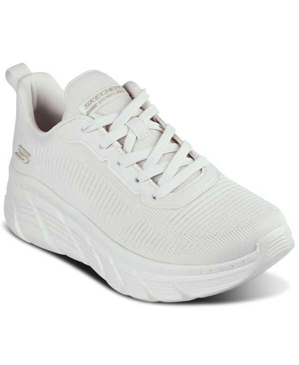 スケッチャーズ レディース シューズ スニーカー Skechers Women\u0027s BOBS Sport B Flex Hi Casual Wedge Sneakers from Finish Line Off White 象牙色