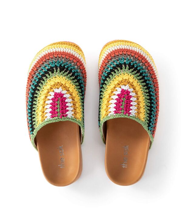 ザサック レディース シューズ サンダル The Sak Women Bolinas Crochet Clog Island dusk