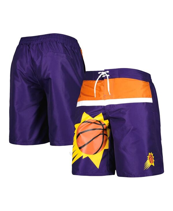 カール バンクス メンズ 水着 ハーフパンツ・ショーツ G-III Sports by Carl Banks Men's Purple Phoenix Suns Sea Wind Swim Trunks Purple パープル