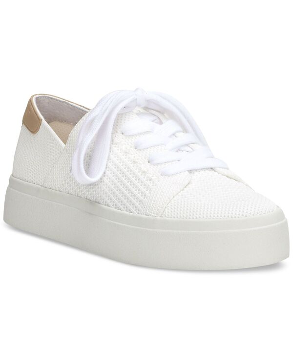 ラッキーブランド レディース シューズ スニーカー レース ニット Lucky Brand Women's Talena Knit Lace-Up Sneakers White Two Tone Knit ホワイト