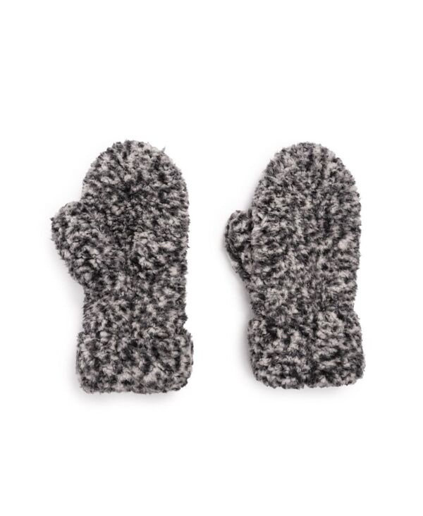 ムクルクス レディース アクセサリー 手袋 MUK LUKS Women's Sherpa Mitten Gloves Frosted Black One Size Frosted black ブラック