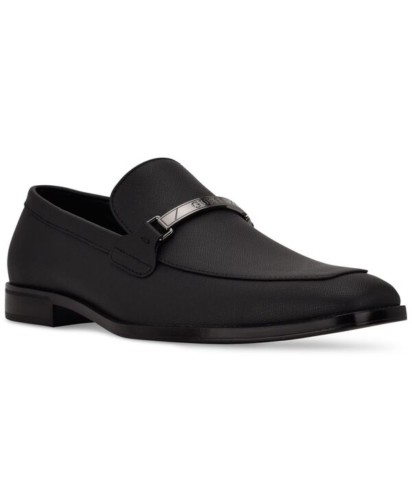 ゲス メンズ シューズ スリッポン・ローファー ローファー GUESS Men's Handy Dress Loafer Black ブラック