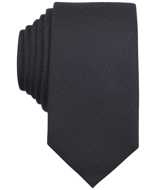 バースリー メンズ アクセサリー ネクタイ ニット Bar III Solid Knit Tie Onyx