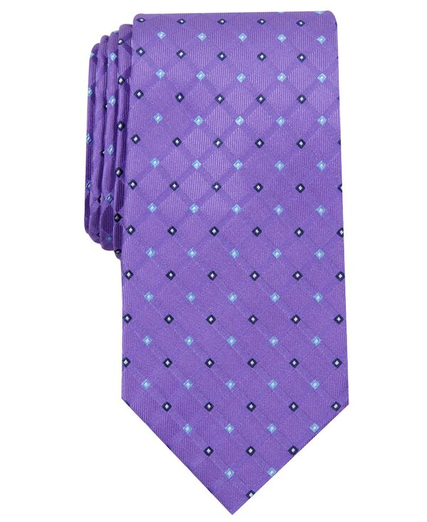 クラブルーム メンズ アクセサリー ネクタイ Club Room Men's Linked Neat Tie Purple パープル|ReVida 店