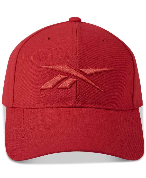 リーボック メンズ アクセサリー 帽子 キャップ ロゴ Reebok Vector Logo Cap Vector Red レッド｜ReVida 店