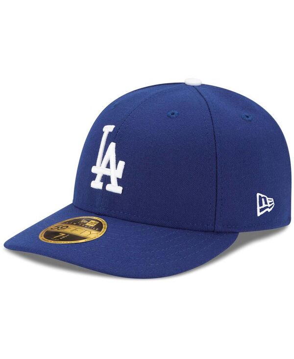 ニューエラ メンズ アクセサリー 帽子 キャップ New Era Los Angeles Dodgers Low Profile AC Performance 59FIFTY Fitted Cap Royal|ReVida 店