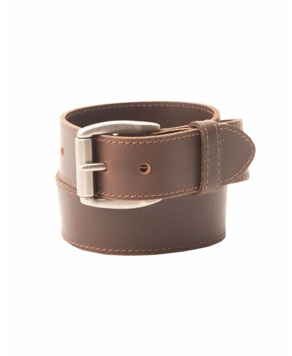 リーバイス メンズ アクセサリー ベルト レザー Levi's Distressed Leather Men's Jean Belt Brown ブラウン