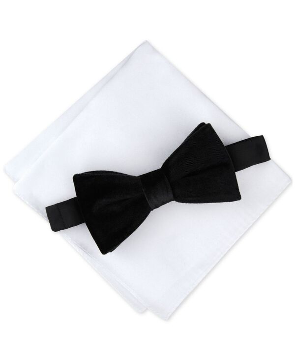 アルファニ メンズ アクセサリー ネクタイ ベルベット Alfani Men's Cameo Velvet Solid Bowtie Black ブラック