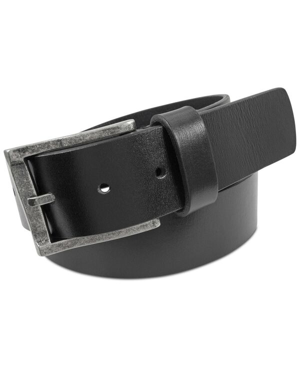 フローシャイム メンズ アクセサリー ベルト レザー Florsheim Men's Albert Saddle Leather Belt Black ブラック