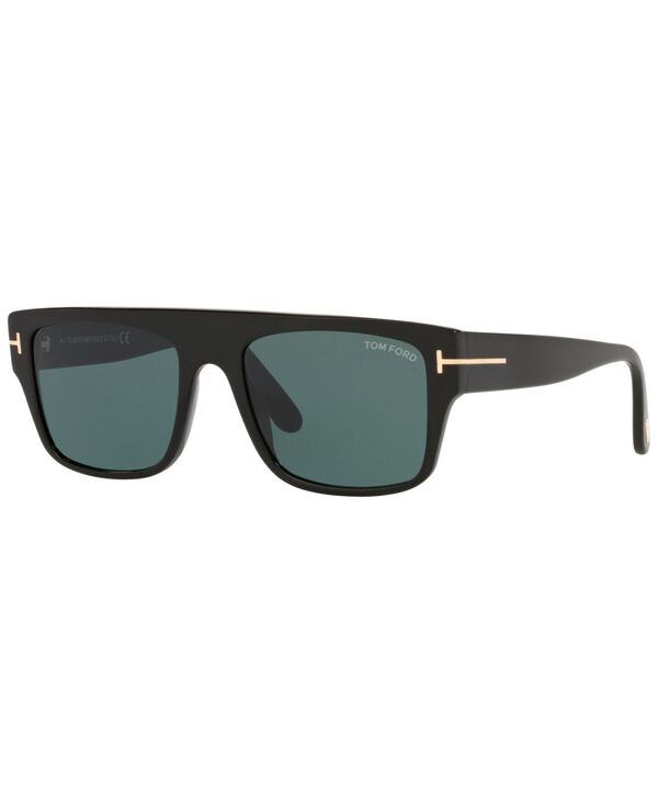 トム・ジェラルド・r・フォード メンズ 付属物 サングラス・アイウェア Tom Ford Men\u0027s Sunglasses FT0907 Black Shiny 黒いこと