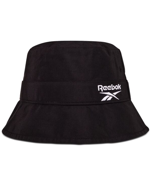 リーボック メンズ アクセサリー 帽子 ロゴ Reebok Logo Bucket Hat Black ブラック