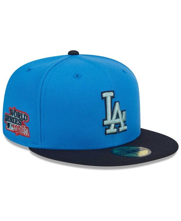 ニューエラ メンズ アクセサリー 帽子 New Era Men's Royal Los Angeles Dodgers 59FIFTY Fitted Hat Royal