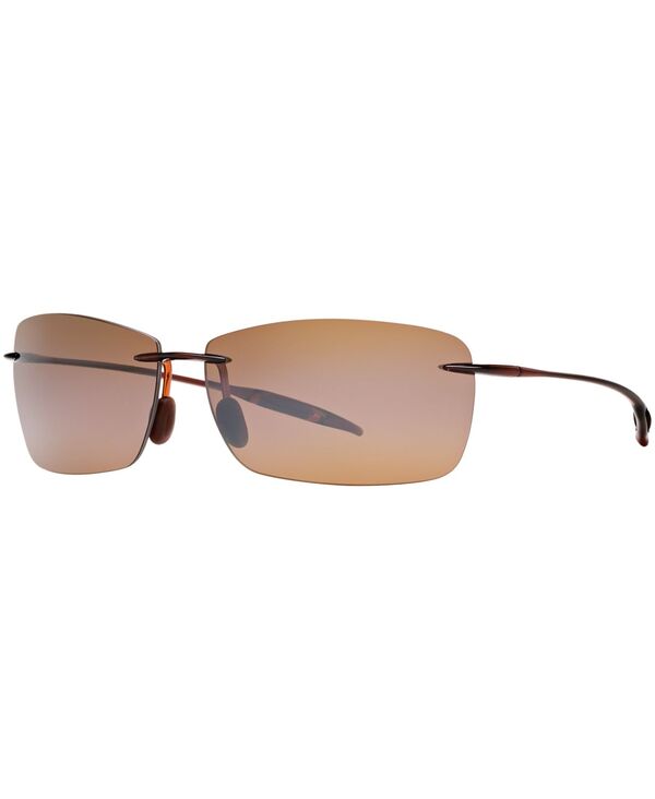 マウイジム メンズ アクセサリー サングラス・アイウェア Maui Jim Polarized Lighthouse Polarized Sunglasses 423 Brown/Brown ブラウン 35,620円