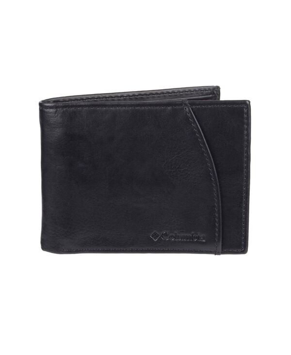 コロンビア メンズ 付属品 紙入れ 旗がしら Columbia RFID Extra-Capacity Slimfold Men\u0027s Wallet Black 黒いこと