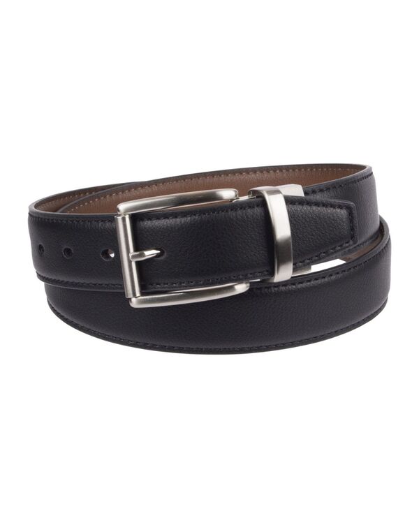 ドッカーズ メンズ アクセサリー ベルト Dockers Reversible Dress Men's Belt with Comfort Stretch Black/Cognac ブラック