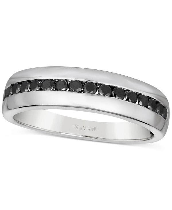 ル キャラバン メンズ 付属品 輪っか Le Vian Exotics\u0026reg; Men\u0027s Blackberry Diamond Band (1/2 コンピュータ断層撮影法. t.w.) インチ 14k White Gold 白いこと