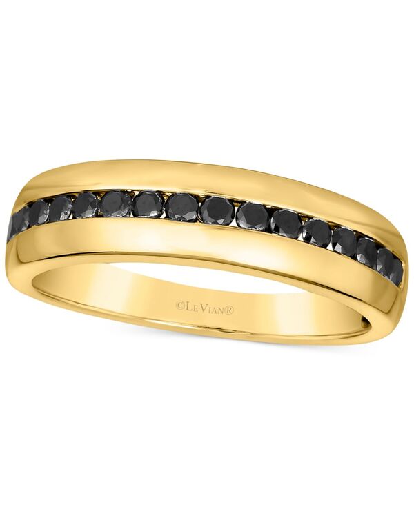 ル キャラバン メンズ 付属品 輪っか Le Vian Exotics\u0026reg; Men\u0027s Blackberry Diamond Band (1/2 コンピュータ断層撮影法. t.w.) インチ 14k Yellow Gold 黄色