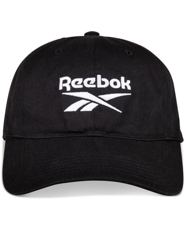 リーボック メンズ アクセサリー 帽子 キャップ ロゴ Reebok Twill Logo Cap Black ブラック