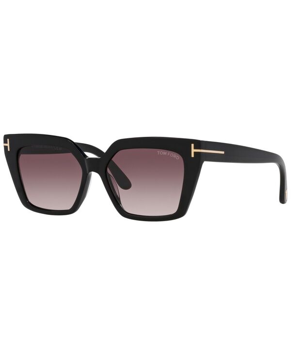 トム・ジェラルド・r・フォード メンズ 佩び物 サングラス・アイウェア Tom Ford Women\u0027s Winona Sunglasses Mirror TR001637 Black 黒いこと