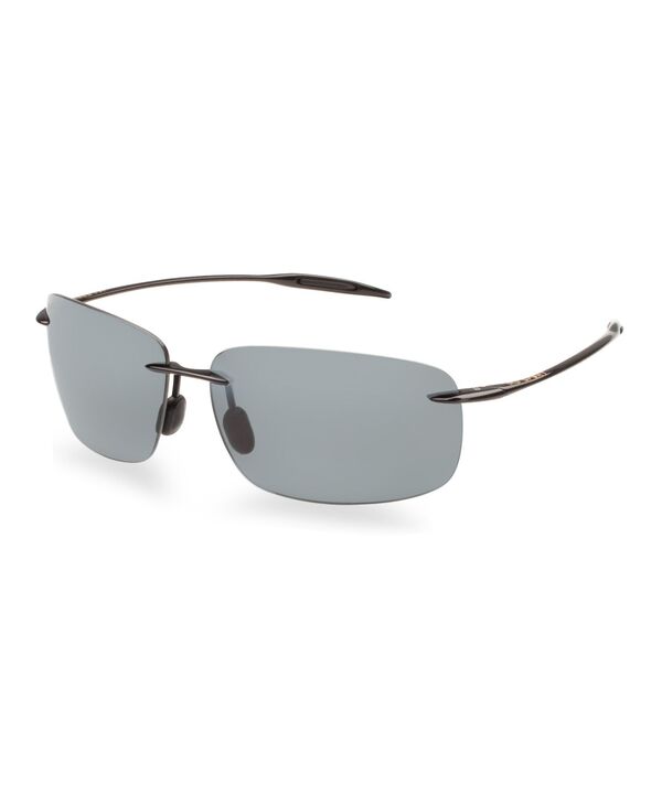 マウイジム メンズ アクセサリー サングラス・アイウェア Maui Jim Polarized Breakwall Sunglasses 422 Black/Grey ブラック 35,620円