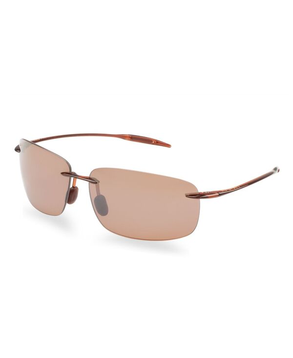 マウイジム メンズ アクセサリー サングラス・アイウェア Maui Jim Polarized Breakwall Sunglasses 422 Brown/Brown ブラウン
