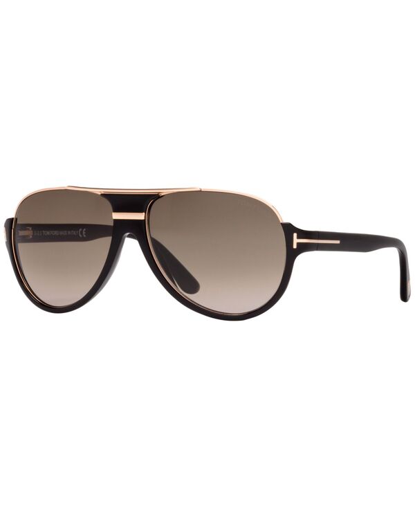 トム・ジェラルド・r・フォード メンズ 佩び物 サングラス・アイウェア Tom Ford DIMITRY Sunglasses FT0334 BLACK/GREEN GRADIENT 黒いこと
