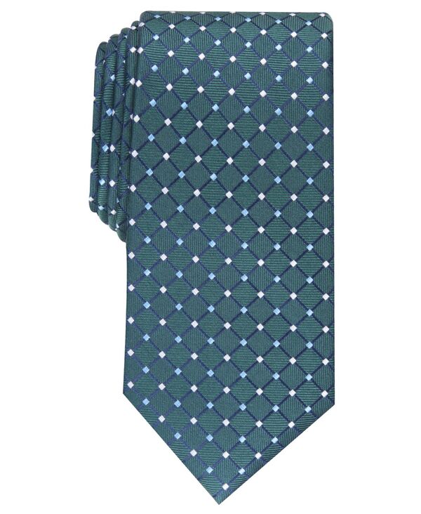 クラブルーム メンズ アクセサリー ネクタイ Club Room Men's Classic Grid Tie Hunter 8,745円