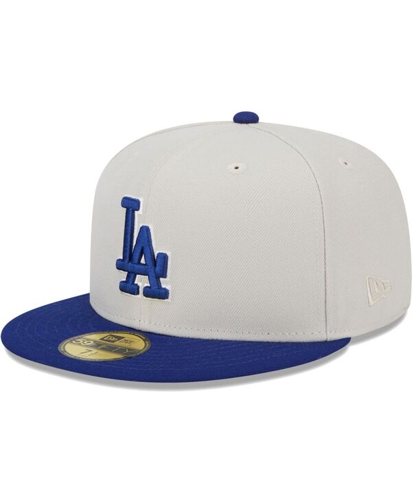 ニューエラ メンズ アクセサリー 帽子 New Era Men's Gray Royal Los Angeles Dodgers World Class Back Patch 59FIFTY Fitted Hat Gray Royal グレー