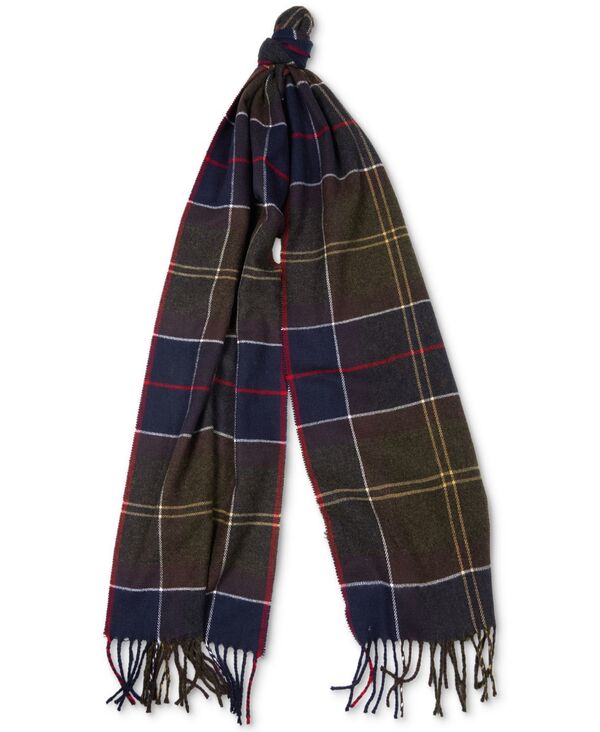 バブアー メンズ アクセサリー マフラー・ストール・スカーフ Barbour Men's Galingale Check Tartan Scarf Classic Tartan チェック｜ReVida 店 14,186円