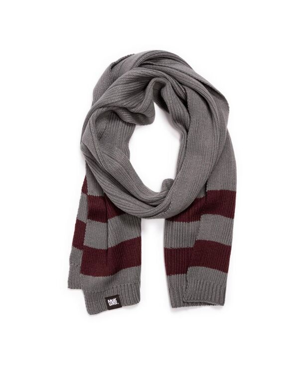 ムクルクス メンズ アクセサリー マフラー・ストール・スカーフ リブ MUK LUKS Men's Ribbed Scarf Shadow/chianti 8,070円
