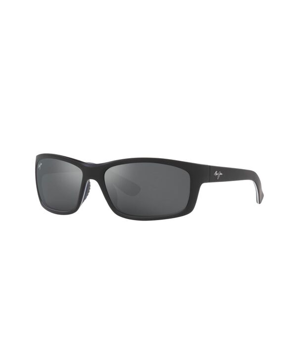 マウイジム メンズ アクセサリー サングラス・アイウェア Maui Jim Unisex Polarized Sunglasses 766 KANAIO COAST Black ブラック