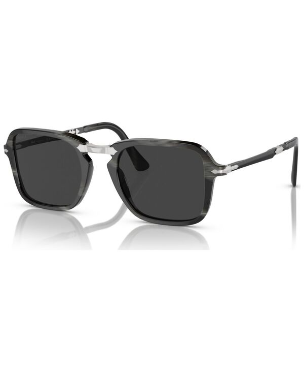 ペルソル メンズ 付属物 サングラス・アイウェア Persol Unisex Polarized Sunglasses PO3330S Black Horn 黒いこと