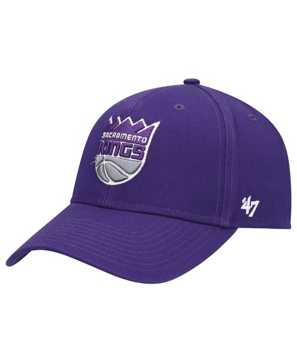 47 ブランド メンズ アクセサリー 帽子 '47 Brand Men's Purple Sacramento Kings Legend MVP Adjustable Hat Purple パープル