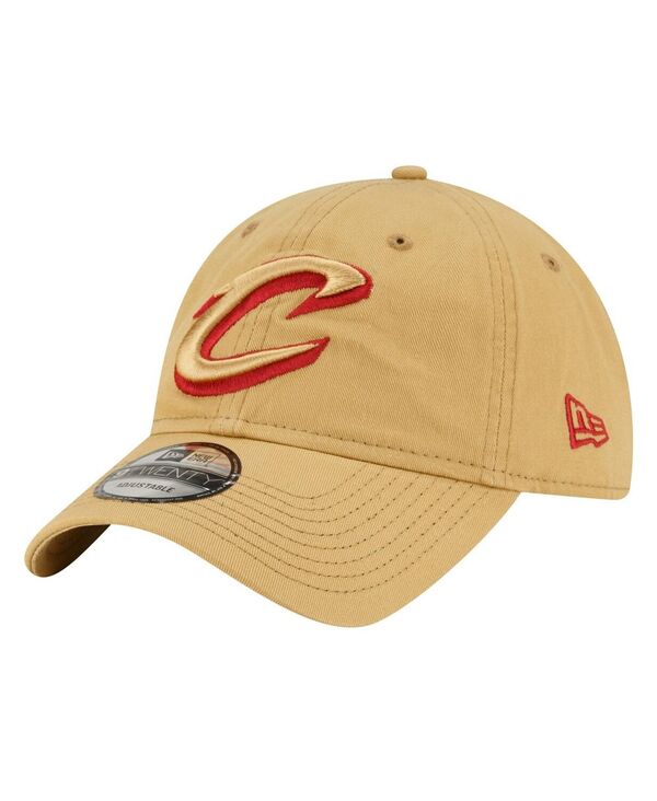 ニューエラ メンズ アクセサリー 帽子 New Era Men's Tan Cleveland Cavaliers Team 2.0 9TWENTY Adjustable Hat Tan タン