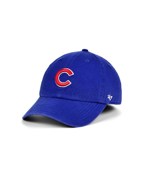 47 ブランド メンズ アクセサリー 帽子 キャップ '47 Brand Chicago Cubs Classic On-field Replica Franchise Cap RoyalBlue ロイヤルブルー|ReVida 店