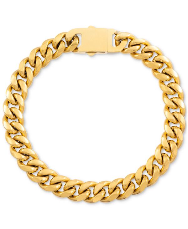 シモン アイ スミス メンズ アクセサリー ブレスレット・バングル・アンクレット LEGACY for MEN by Simone I. Smith Men Heavy Curb Link Chain Bracelet Gold-Tone ゴールド