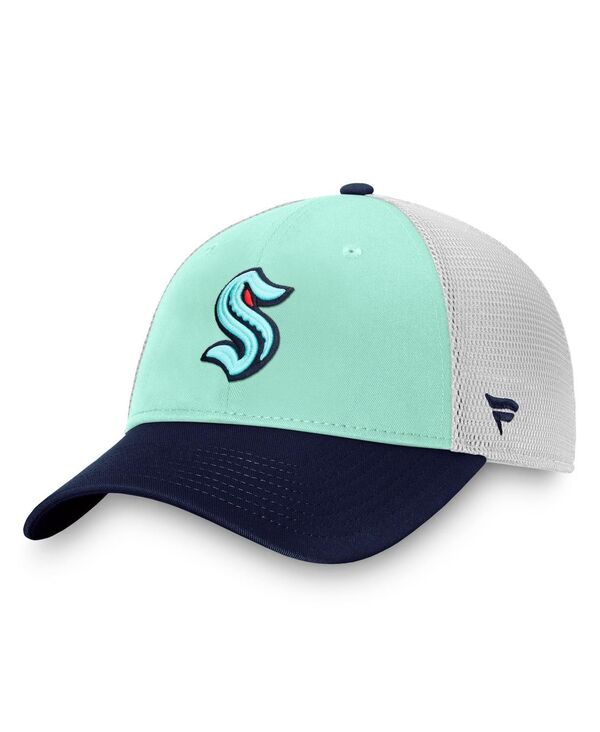 ファナティクス メンズ アクセサリー 帽子 Fanatics Men's Blue Seattle Kraken Special Edition 2.0 Trucker Adjustable Hat Blue ブルー