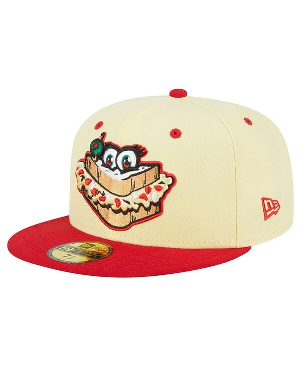 ニューエラ メンズ アクセサリー 帽子 ジャケット New Era Men's Yellow Augusta GreenJackets Theme Nights Augusta Pimento Cheese 59FIFTY Fitted Hat Yellow イエロー
