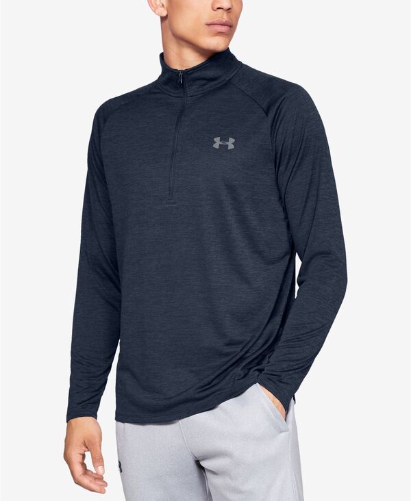 アンダーアーマー メンズ アウター パーカー・スウェット Under Armour Men UA Tech Half-Zip Pullover Navy ネイビー