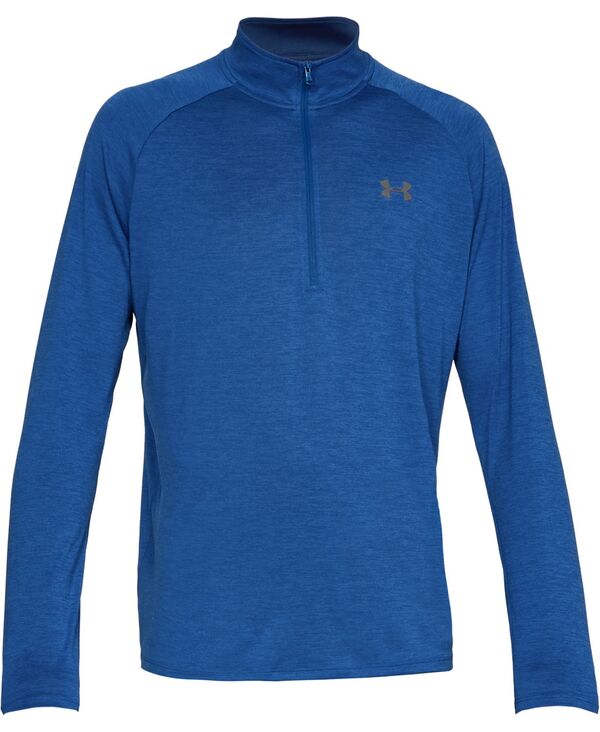 アンダーアーマー メンズ アウター パーカー・スウェット Under Armour Men UA Tech Half-Zip Pullover Royal Blue ブルー