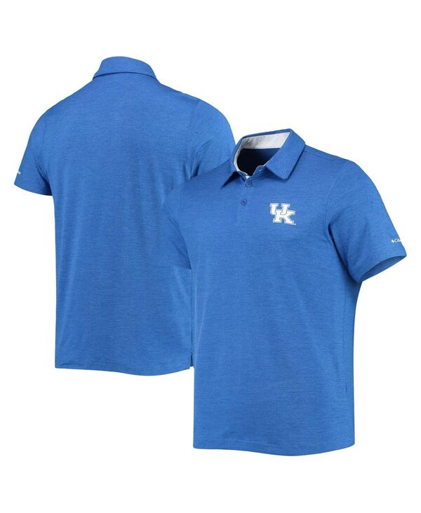 コロンビア メンズ トップス ポロシャツ Columbia Men's Royal Kentucky Wildcats Tech Trail Omni-Shade Polo Shirt Royal 14,024円
