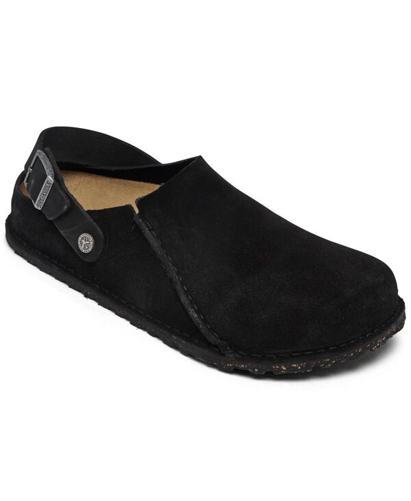 ビルケンシュトック メンズ シューズ サンダル スエードクロス Birkenstock Men\u0027s Lutry 365 Suede Clogs from Finish Line Black 黒いこと メンズ靴-靴-スリッポン