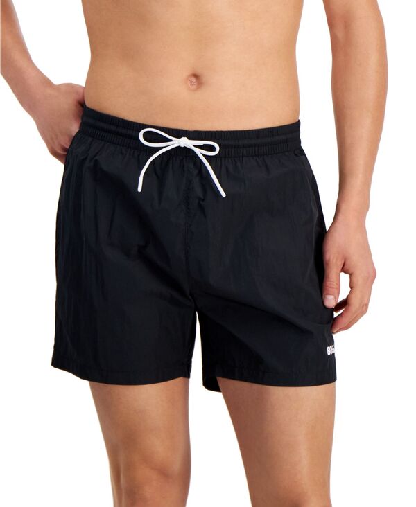 ヒューゴボス メンズ 水着 ハーフパンツ・ショーツ Hugo Boss Men's Lee Drawstring 5.3 Swim Trunks Black ブラック