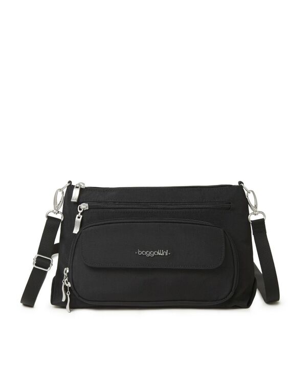バッガリーニ レディース バッグ ショルダーバッグ Baggallini Women's Original RFID Everyday Crossbody Bag Black ブラック