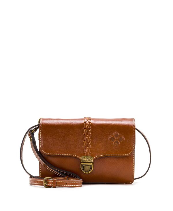 パトリシアナシュ レディース バッグ ショルダーバッグ Patricia Nash Bianco Crossbody Organizer Tan/Gold タン