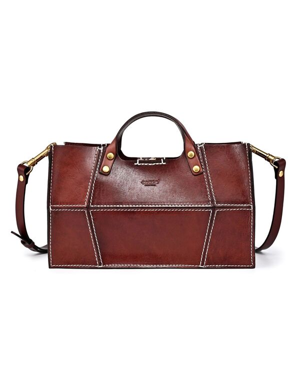 オールドトレンド レディース バッグ トートバッグ レザー OLD TREND Women's Genuine Leather Rose All-day Tote Bag Brown ブラウン