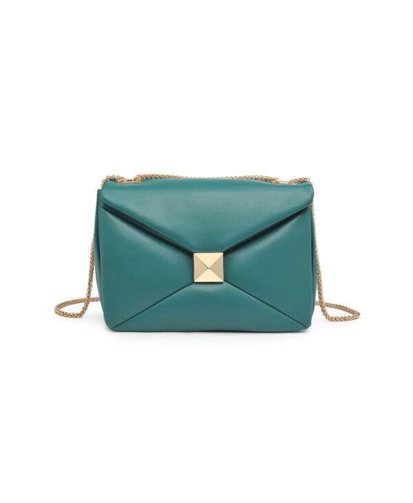 アーバンエクスプレッション レディース バッグ ショルダーバッグ Urban Expressions Ribbon Shoulder Bag Emerald エメラルド｜ReVida 店