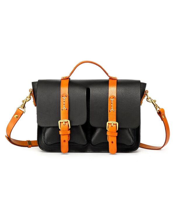 オールドトレンド レディース バッグ ハンドバッグ レザー OLD TREND Women's Genuine Leather Speedwell Satchel Black ブラック