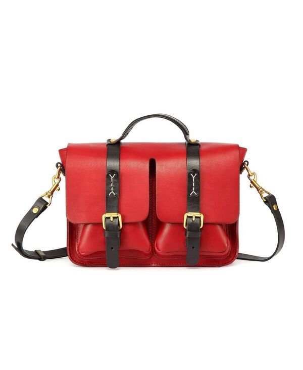 オールドトレンド レディース バッグ ハンドバッグ レザー OLD TREND Women's Genuine Leather Speedwell Satchel Red レッド