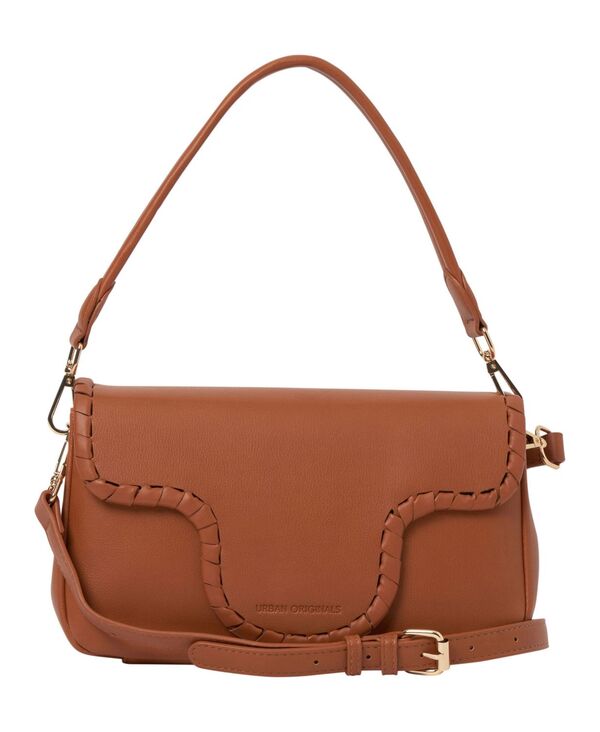アーバンオリジナルス レディース 御徒面子 ショルダーバッグ なめし革 フェイクレザー Urban Originals Misty Faux Leather Crossbody Bag Tan タン レディースバッグ-バッグ-バッグ・小物・ブランド雑貨